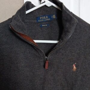 Polo by Ralph Lauren Estate Rib Quarter Zip Sweater